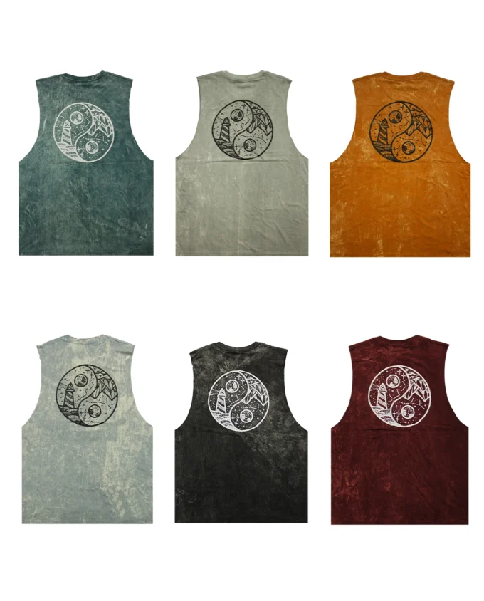 Tank Tops graffiti Men's Casual Vest Style